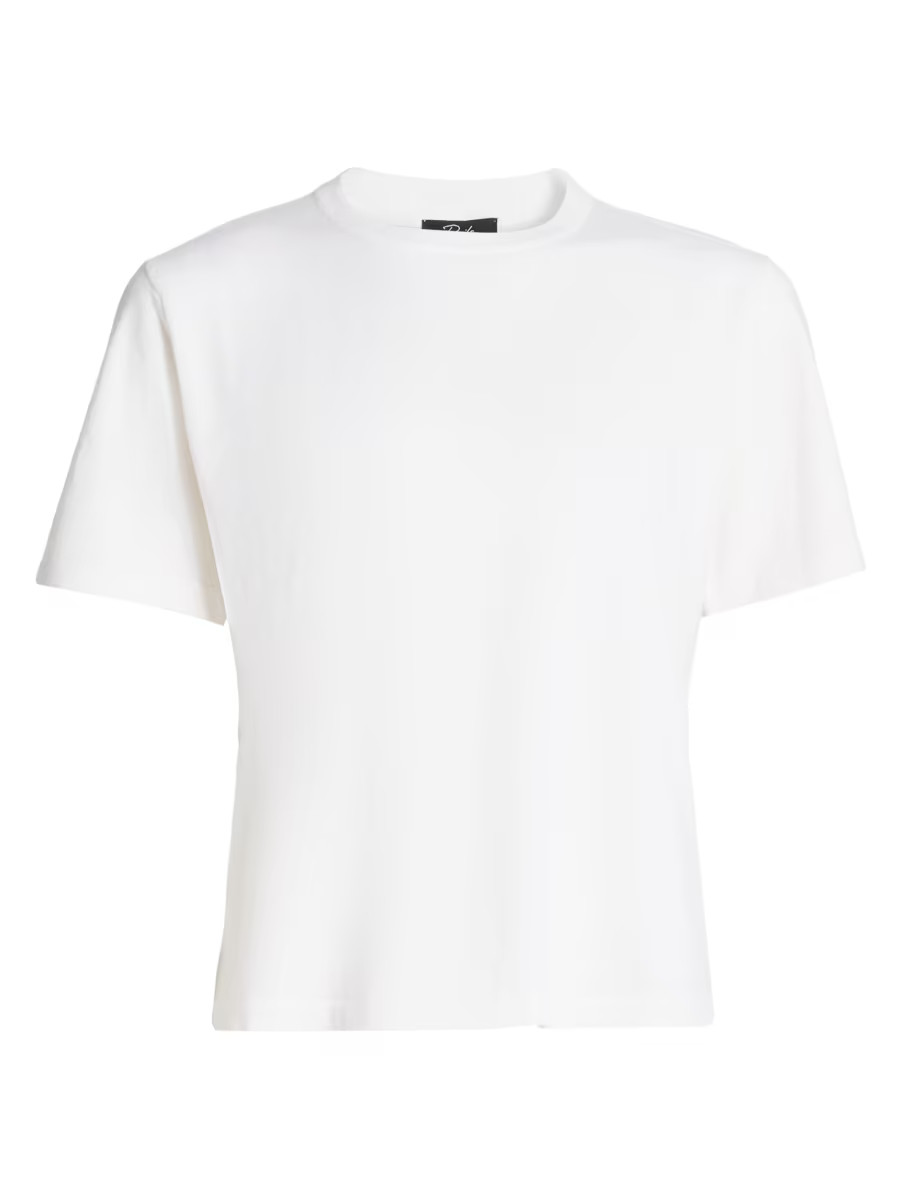 Cotton-Cashmere T-Shirt | Saks Fifth Avenue