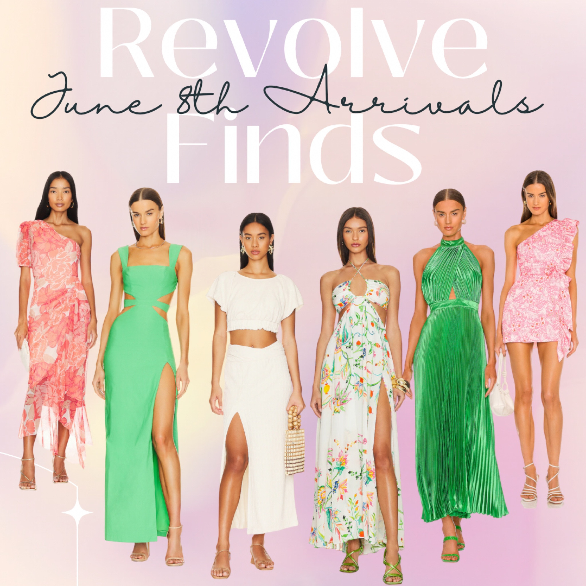 REVOLVE June 8th New Arrival favorites!

#LTKFind #LTKstyletip #LTKwedding