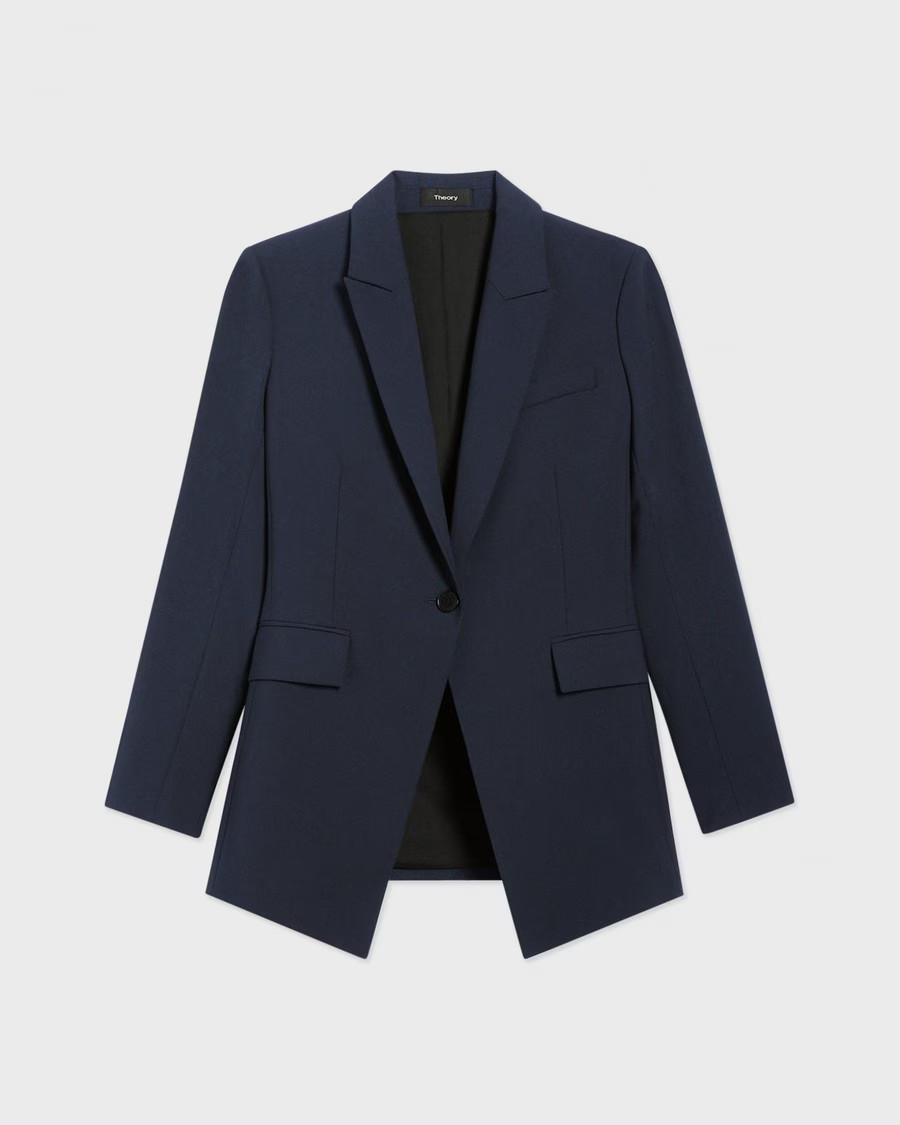 Etiennette Blazer in Good Wool | Theory