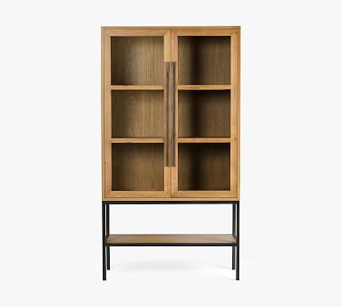 Bythe 47" x 87" Display Cabinet | Pottery Barn (US)