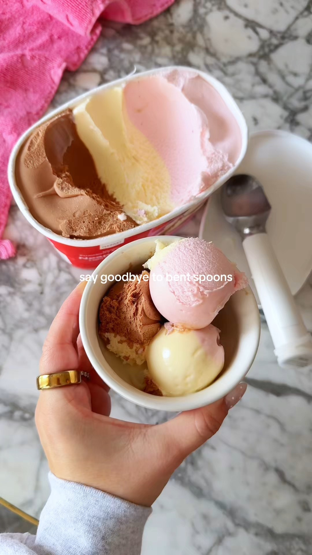 This heated ice cream scoop glides through frozen ice cream like butter. Perfect scoops every single time.

heated ice cream scoop, electric ice cream scooper, rechargeable ice cream scoop, kitchen gadgets must have, dessert tools, ice cream accessories, easy ice cream scoop, viral kitchen gadget, ice cream lover gift, smart kitchen tools

#LTKHome #LTKFindsUnder50 #LTKSaleAlert