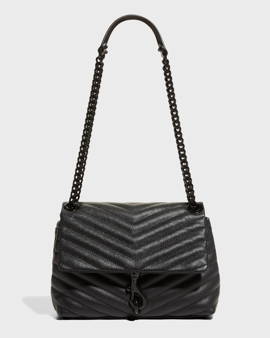 Rebecca Minkoff Edie Quilted Leather Flap Shoulder Bag | Neiman Marcus