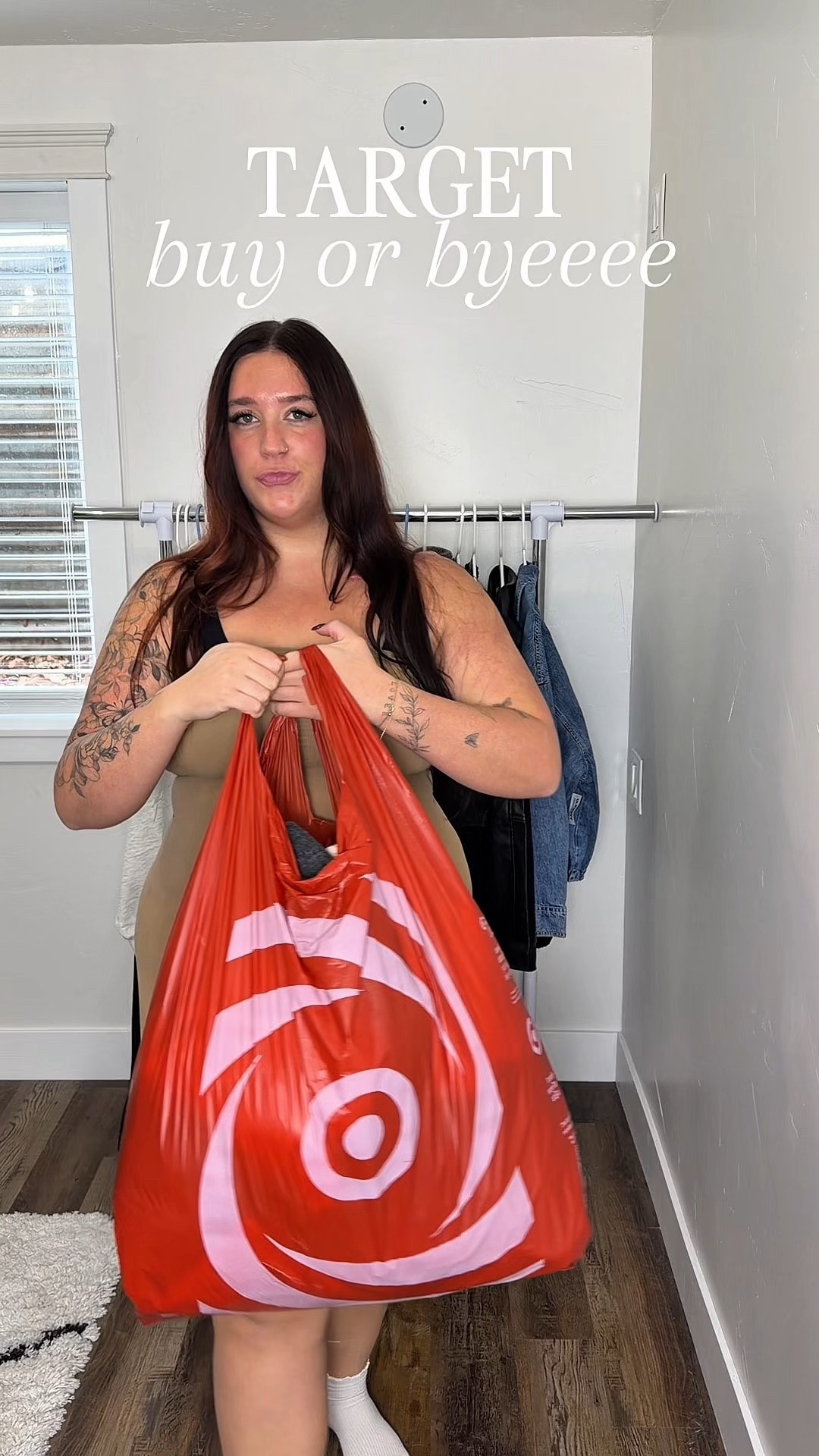 Target buy or byeeee🤑👋🏼 

Unable to link the Jean jacket because it isn’t available online yet🥹😭 


#LTKMidsize #LTKPlusSize