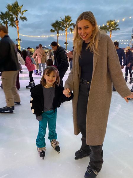 skating by the sea ⛸️ 🌊 cozy in this wool and cashmere cardigan 🧸 livvy loves velour sets 

#LTKHoliday #LTKsalealert #LTKSeasonal