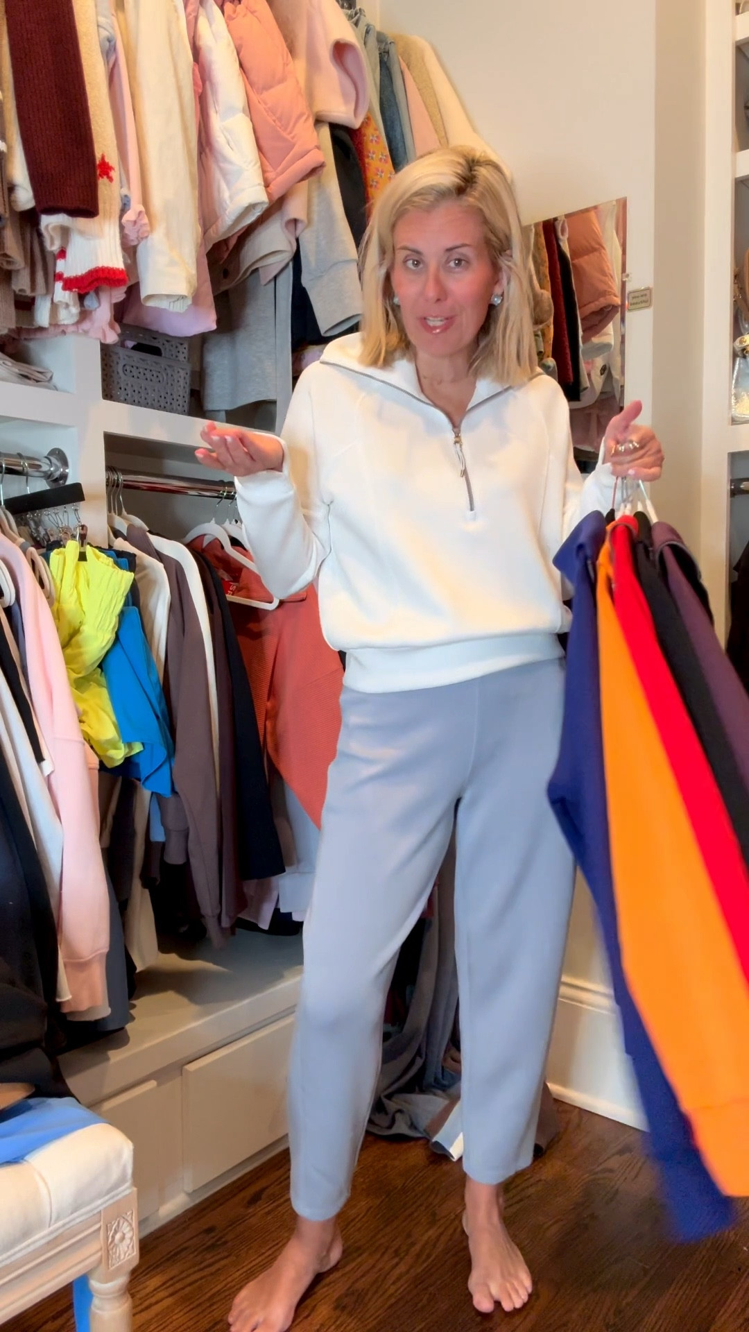 Half zip + Barrel pant… yes - such a yes! I wear XS in the top and S in the bottoms- I have petite and regular… these are the petite! 

This is good & you’re going to want to shop sooner rather than later! 20% off sitewide with code LTKSPANX 3/12-15 *while supplies last!

Sizing:
Dresses- s
Tops/jackets- xs
Pants- s petite (I do have non petite in the barrel in attrition to petite)
Jumpsuits- s petite
Booty boost 7/8- small
Flare booty boost- s petite
Fitted tee- small


#LTKSpringSale #LTKSaleAlert #LTKPetite

#LTKdayinmylife #LTKmomlife #LTKootd