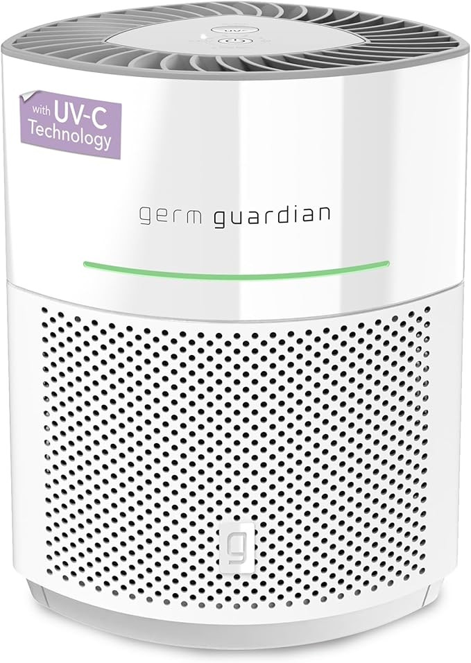 GermGuardian Airsafe+ Air Purifier for Home, for Wildfire Smoke, Pets, Pollen, Odor, Large Rooms ... | Amazon (US)