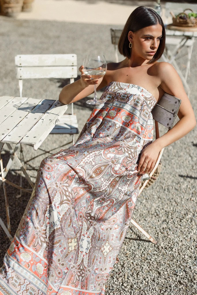 Sarah Strapless Jumpsuit - Multi | Petal & Pup (US)