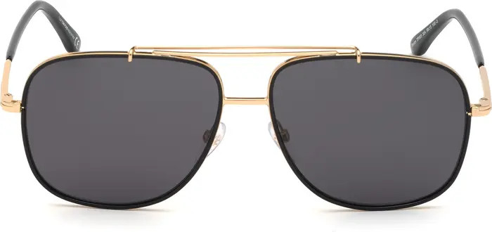 Benton 58mm Aviator Sunglasses | Nordstrom