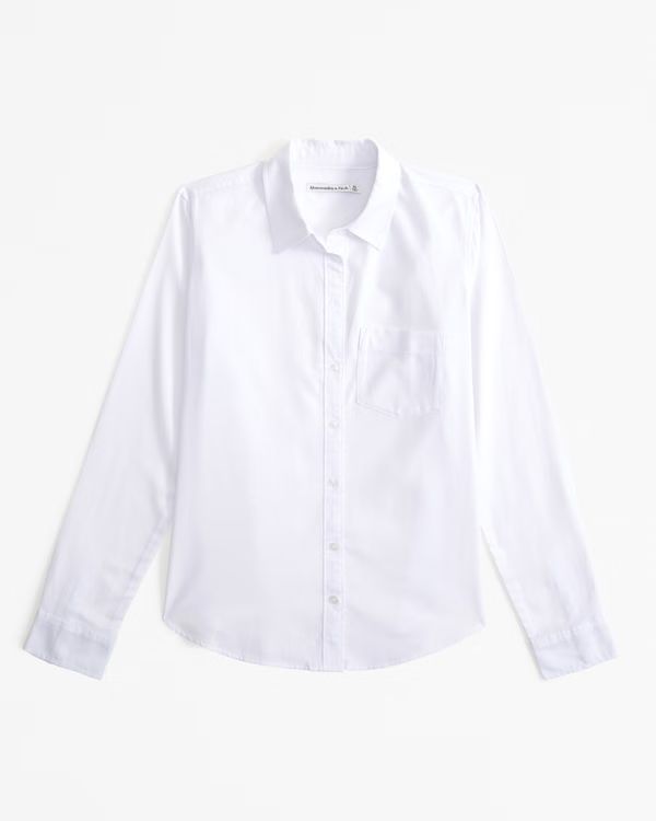 Relaxed Oxford Shirt | Abercrombie & Fitch (US)