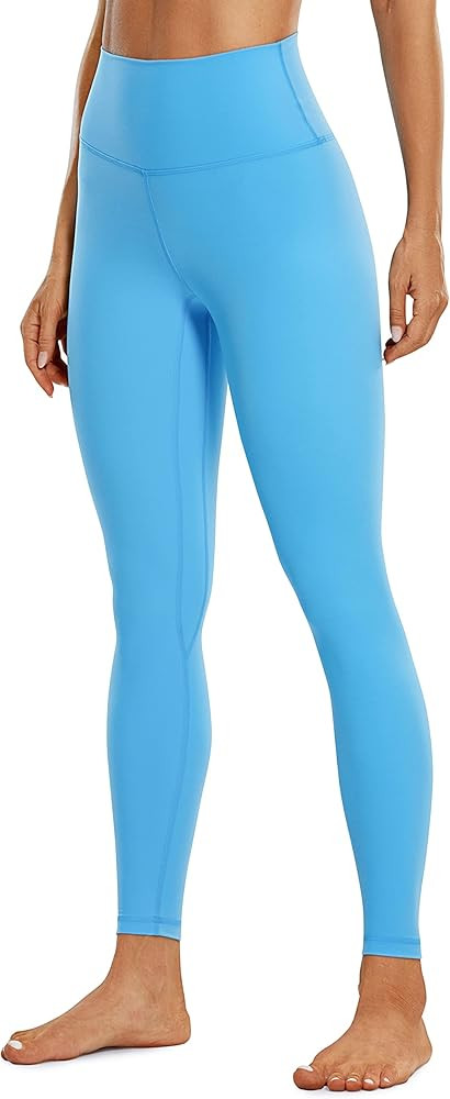 CRZ YOGA Womens Brushed Naked Feeling Workout Leggings 25" - High Waisted Gym Compression Tummy C... | Amazon (US)