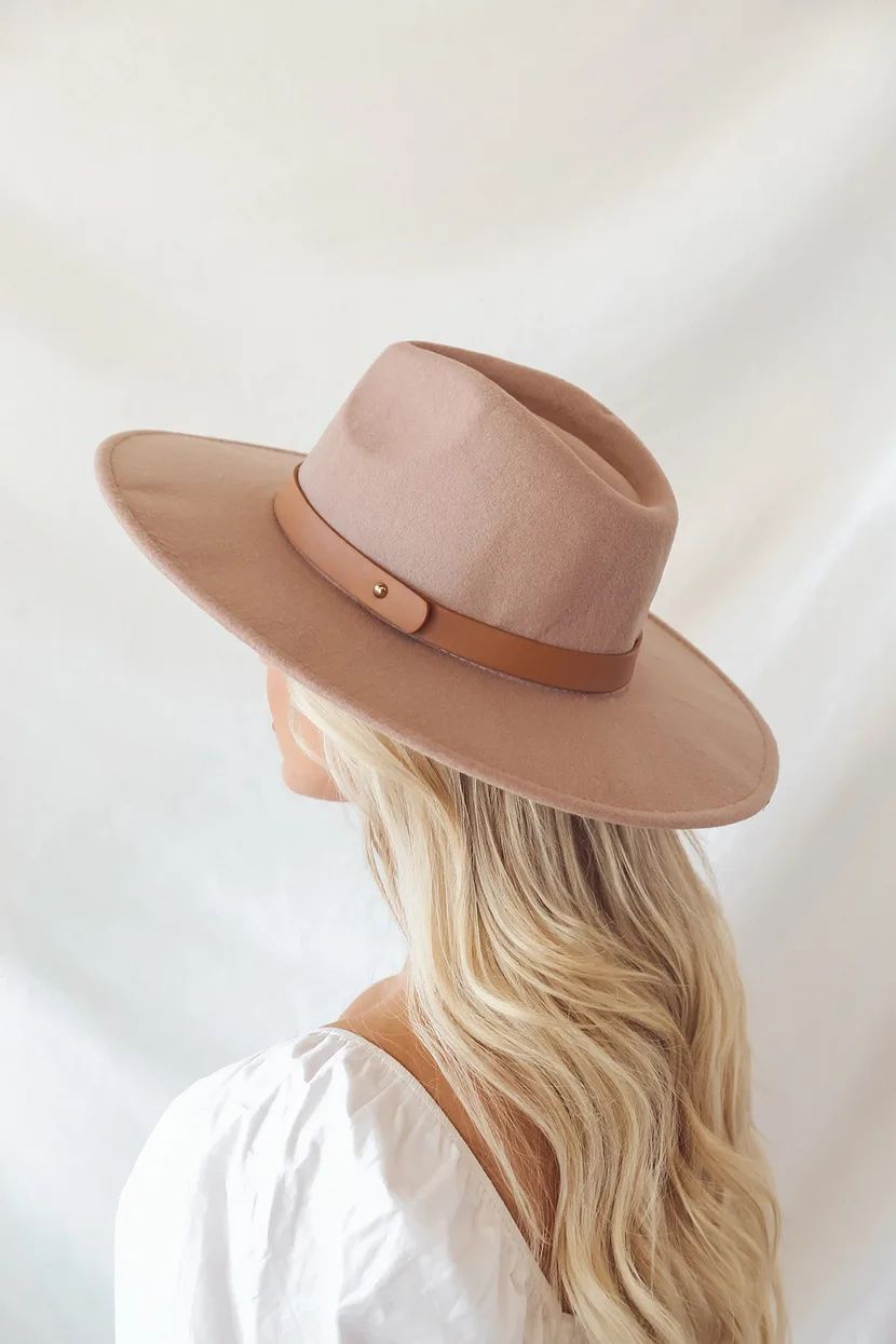 Wayward Babe Tan Fedora Hat | Lulus (US)