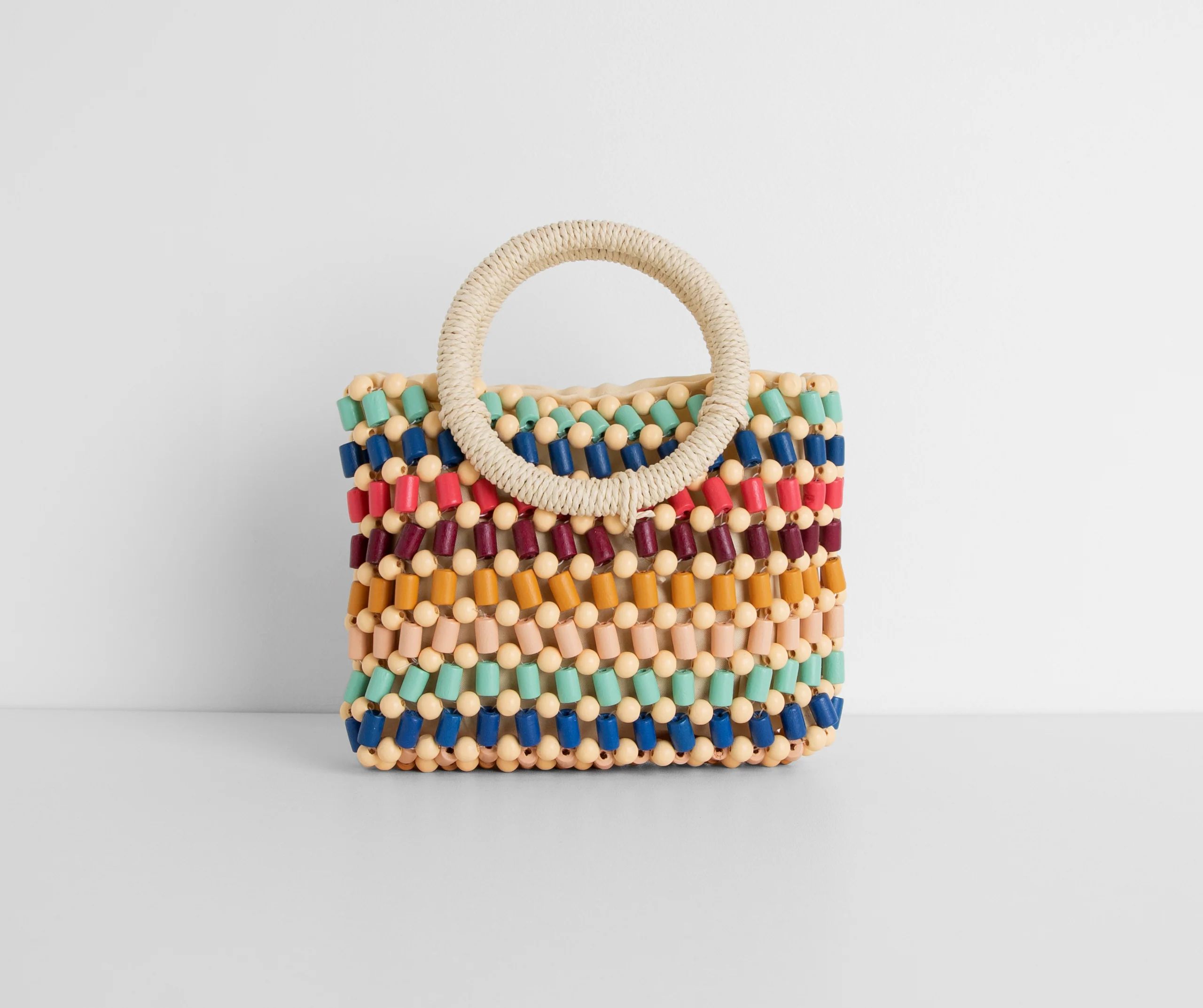 Waves Of Color Beaded Mini Purse | Windsor Stores
