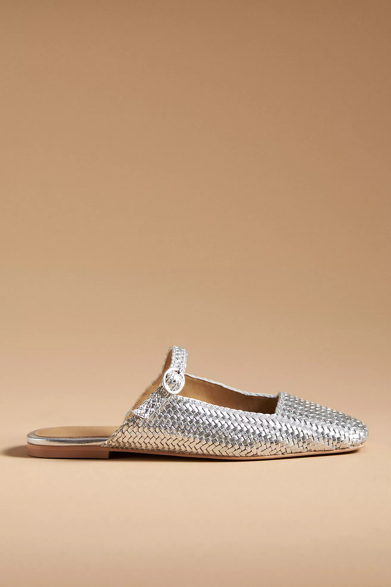 By Anthropologie Woven Mary Jane Slides | Anthropologie (US)