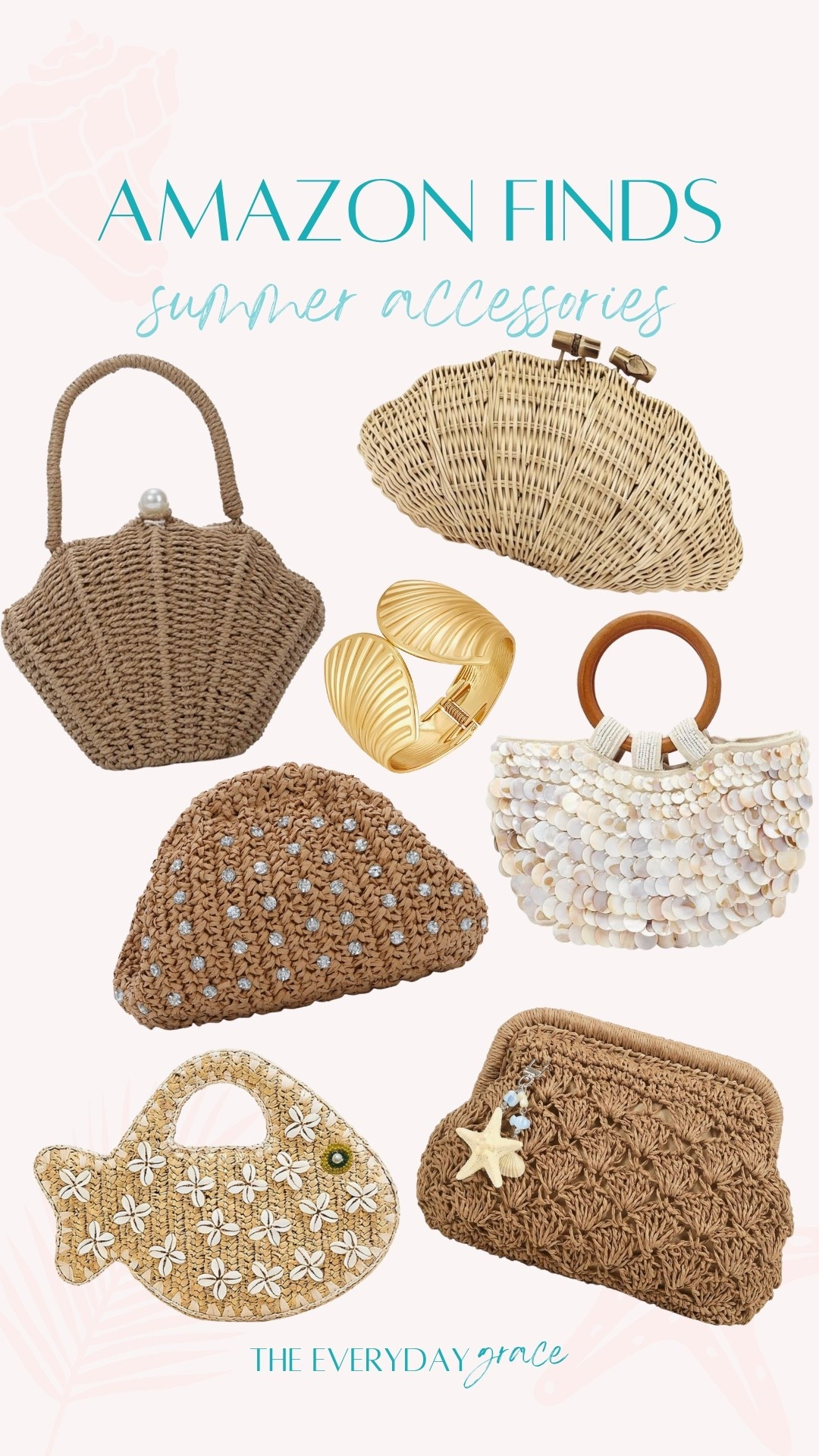 Summer accessories, resortwear, beach accessories, Amazon finds