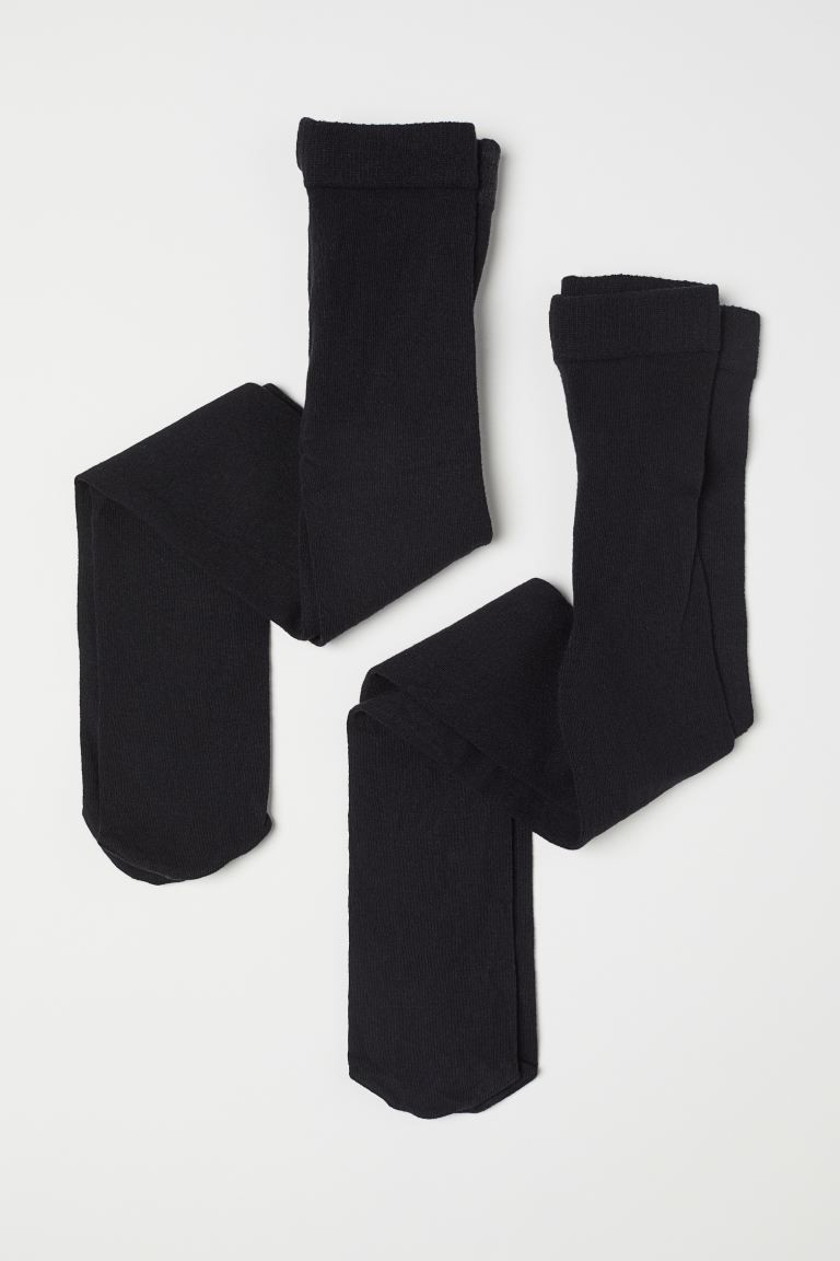 2-pack Fine-knit Tights | H&M (US + CA)