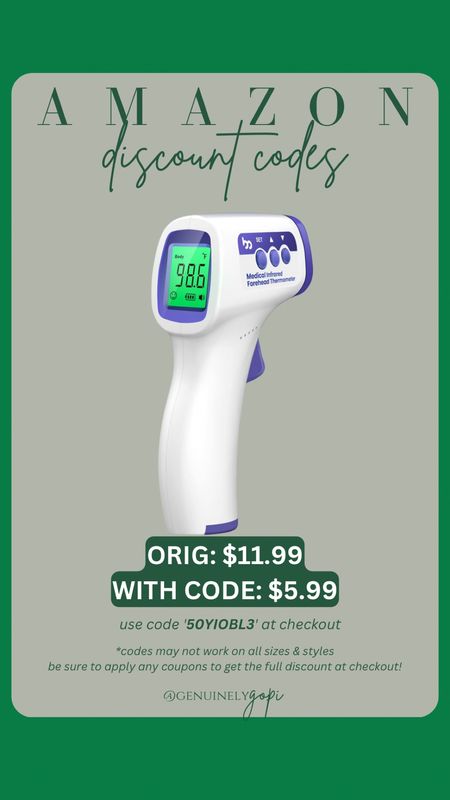 Baby digital thermometer, baby essentials, Amazon finds, on sale

#LTKkids #LTKbaby #LTKfamily