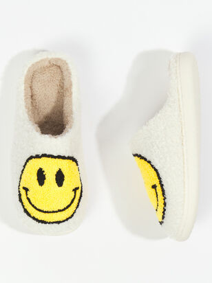 Smiley Face Slippers | Altar'd State