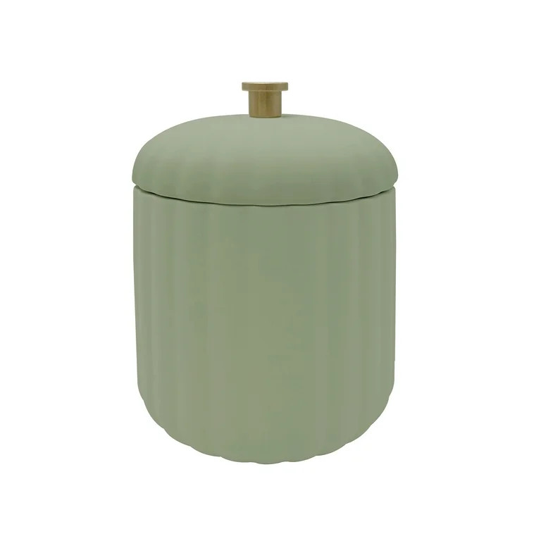 Beautiful By Drew Barrymore Bathroom Canister- Green | Walmart (US)