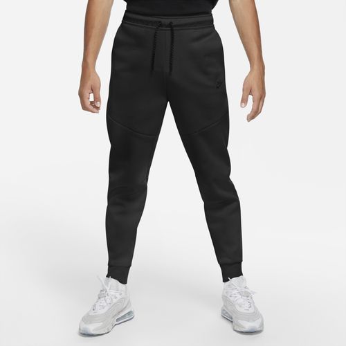 Nike Tech Fleece Joggers - Men's - Black / Black, Size M | Eastbay