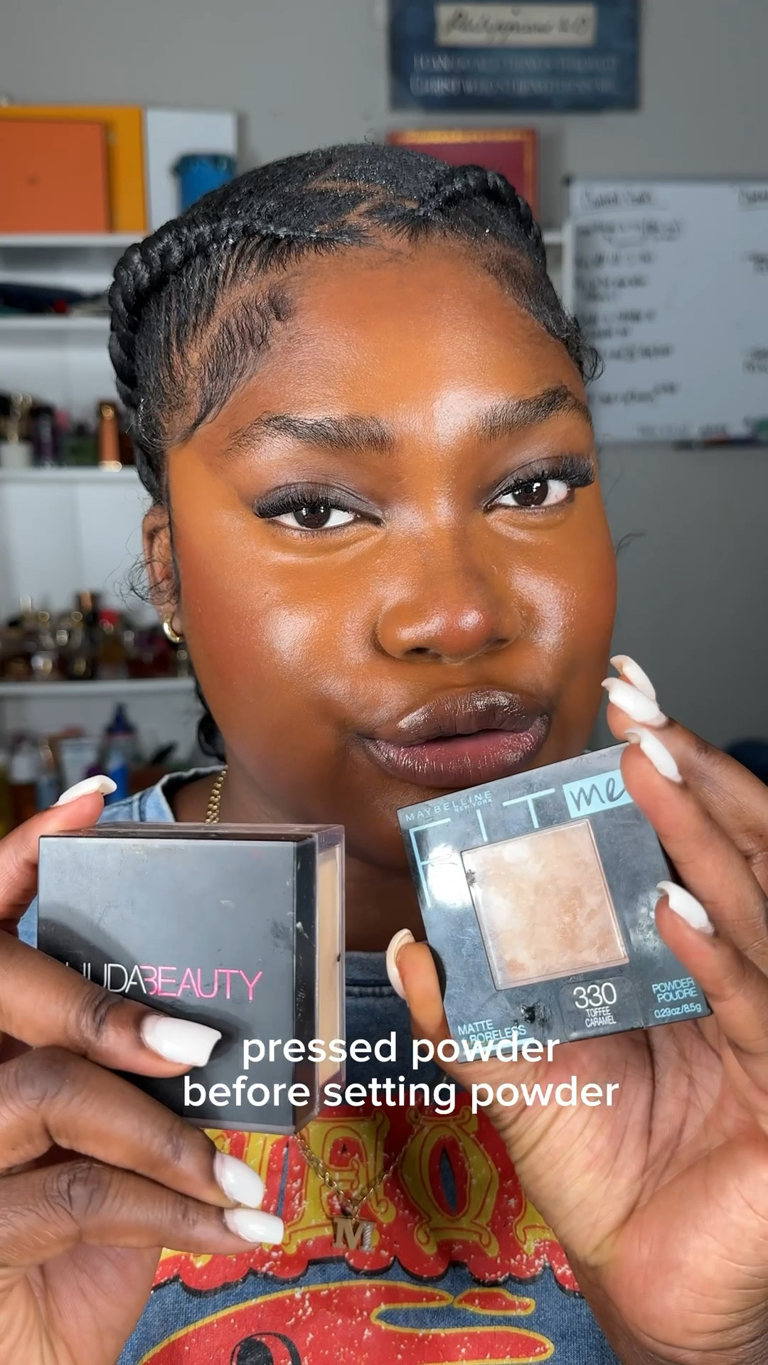 Pressed powder before your loose setting powder every time!

#LTKBeauty #LTKFindsUnder50 #LTKgrwm