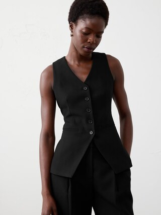Double Weave Vest | Banana Republic Factory