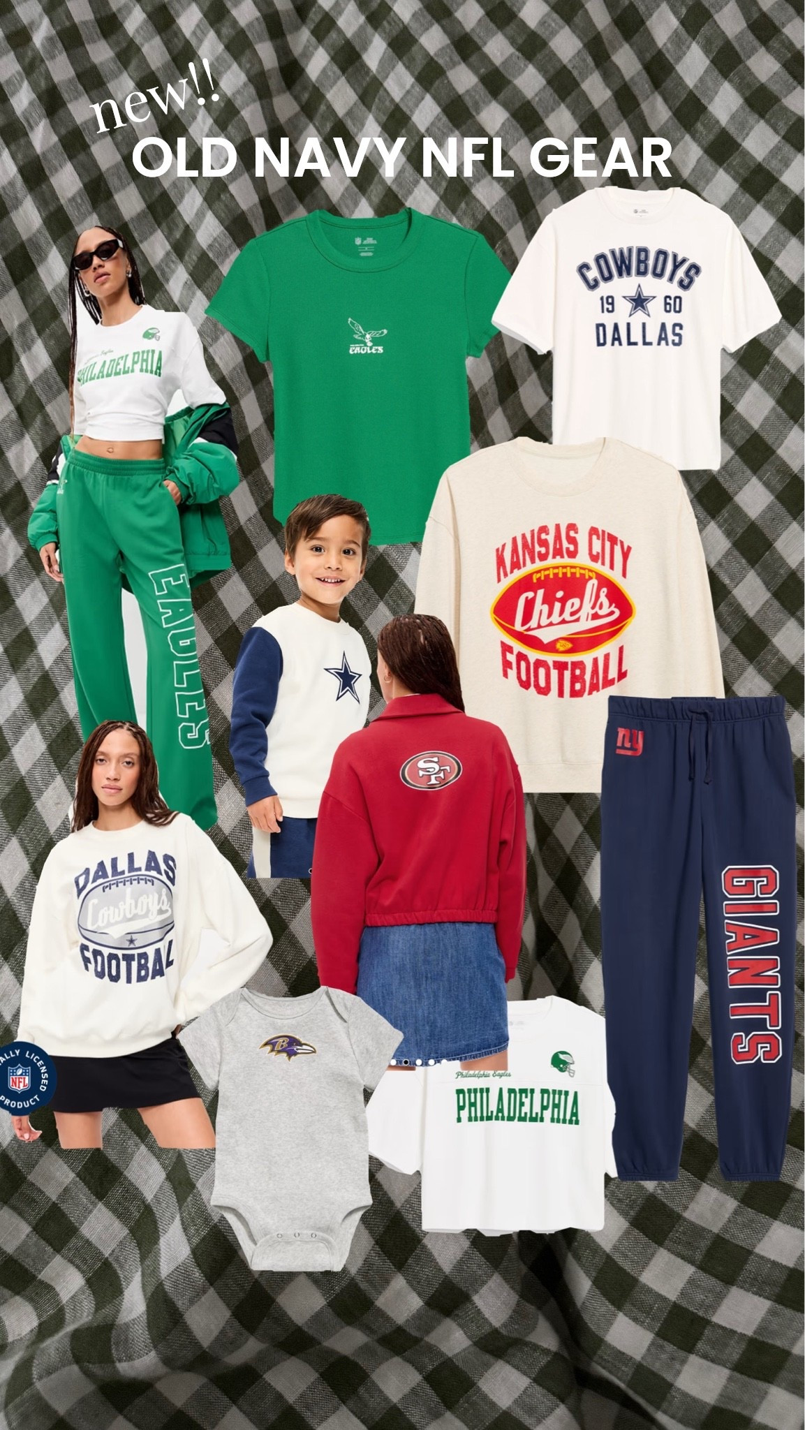 Old Navy has NFL gear now!! Linking my faves

#LTKSeasonal #LTKootd