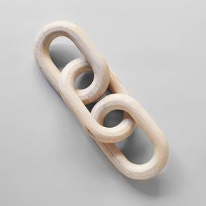 Pale Wood Chain, Large Link | Bloomist
