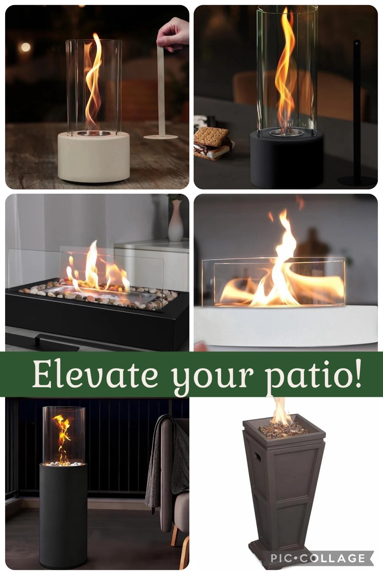 Elevate your patio it’s these low cost tabletop fire pits! 

Fire bowl summer backyard hurricane fire lamp 

#LTKHome #LTKSeasonal #LTKSaleAlert