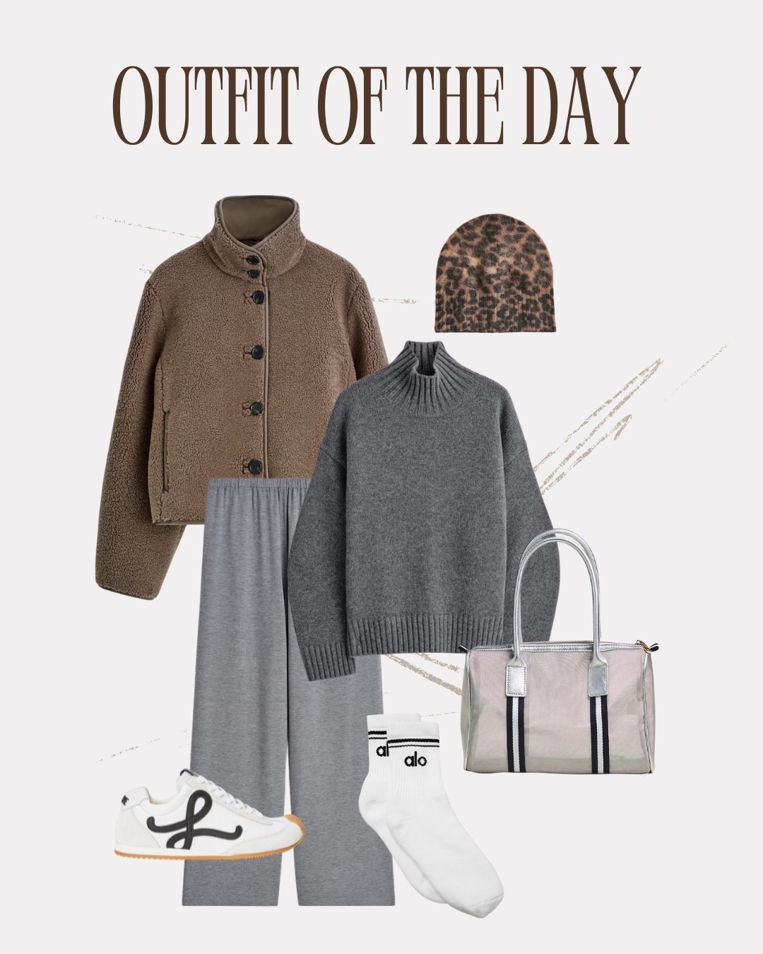 This is quiet luxury meets running errands! Comfortable yet very chic.
