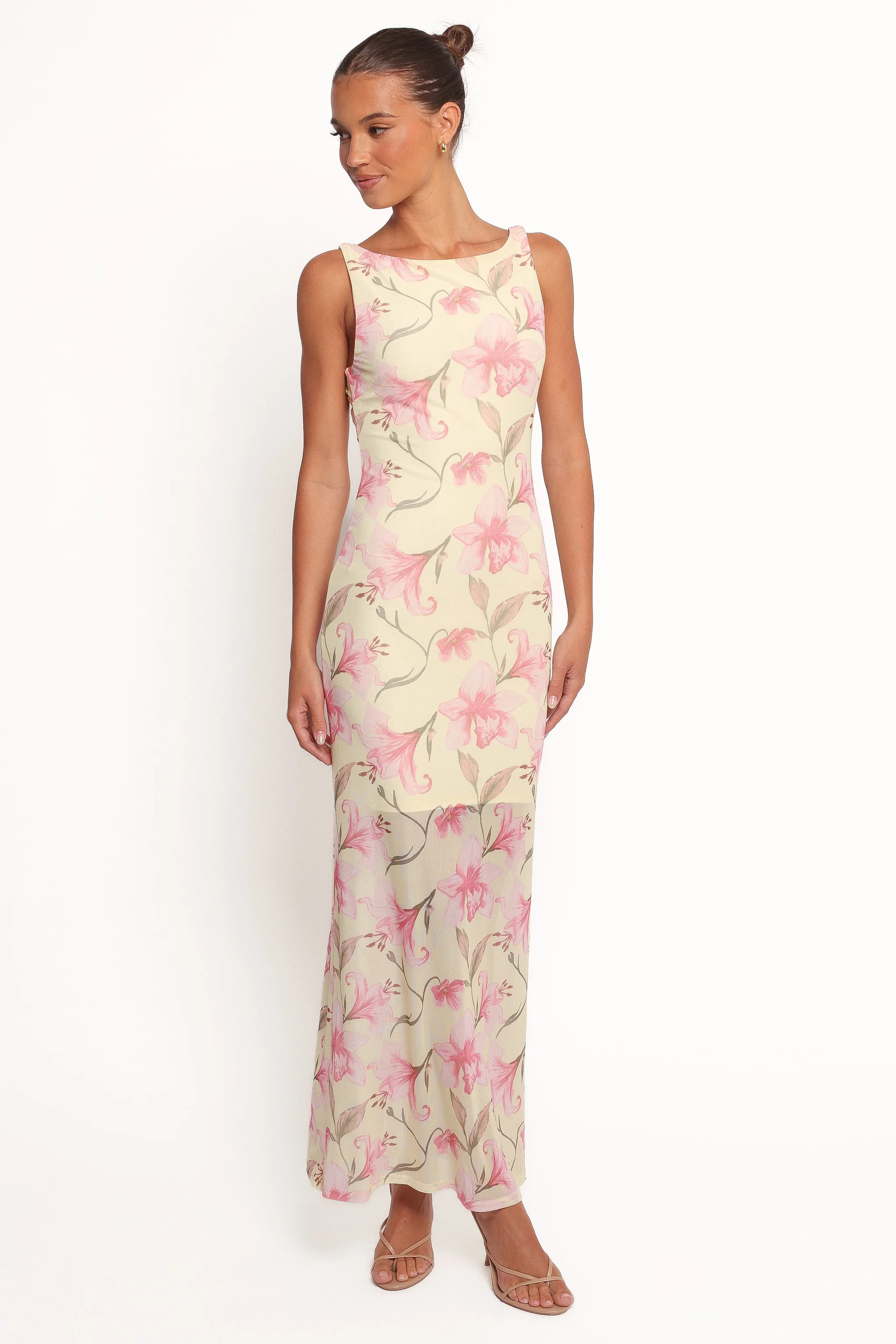 Brissa Maxi Dress - Yellow Floral | Petal & Pup (US)