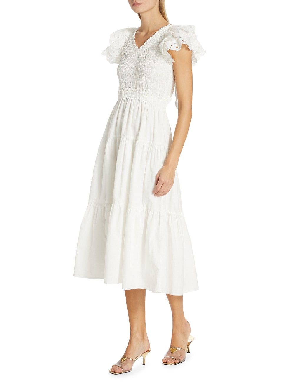 Amaya Cotton Midi-Dress | Saks Fifth Avenue