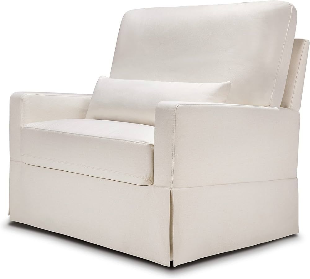 Namesake Crawford Pillowback Chair and a Half Comfort Swivel Glider in Performance Cream Eco-Weav... | Amazon (US)
