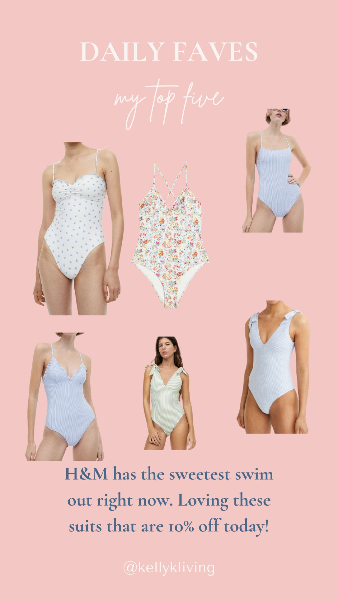 H&M swim on sale! Members save an extra 10% 

French style Classic fashion, classic style, preppy style, preppy fashion, fashion inspo, ootd, outfit of the day, what i wore, get ready with me, womens fashion, coastal chic, capsule wardrobe, capsule collection, bathing suits, mom outfit, preppy swim, Florida spring break, one piece, blue and white bathing suit 

#LTKstyletip #LTKswim #LTKunder100