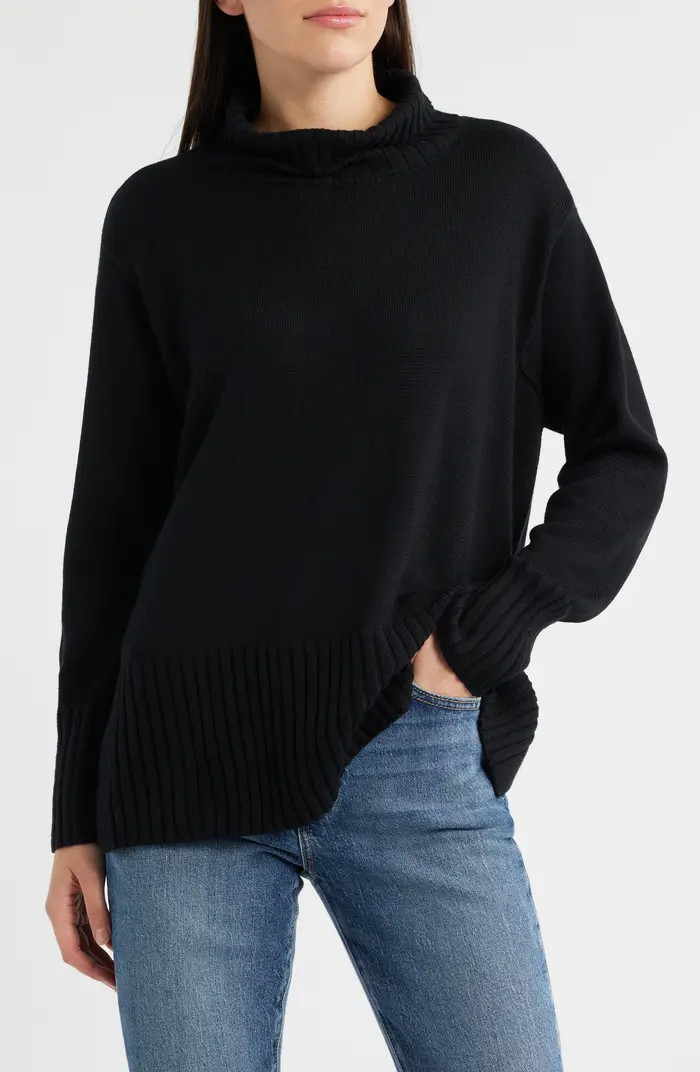 Eileen Fisher Turtleneck Merino Wool Sweater | Nordstrom | Nordstrom