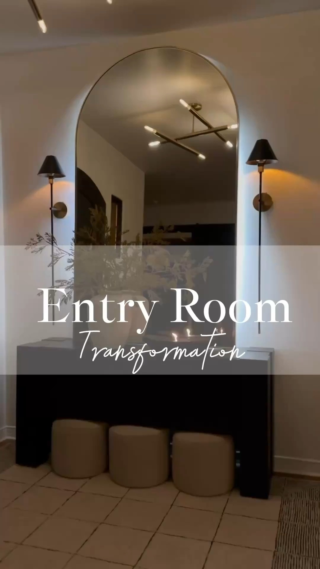 Still one of my favorite looks. An oversized mirror brings such a classy elegance to any space 🤎

Entry Way Transformation 
Entry Room Home Decor
Wayfair home decor
Moody home vibes

Summerthompsonstyles 


#LTKU #LTKSaleAlert #LTKHome