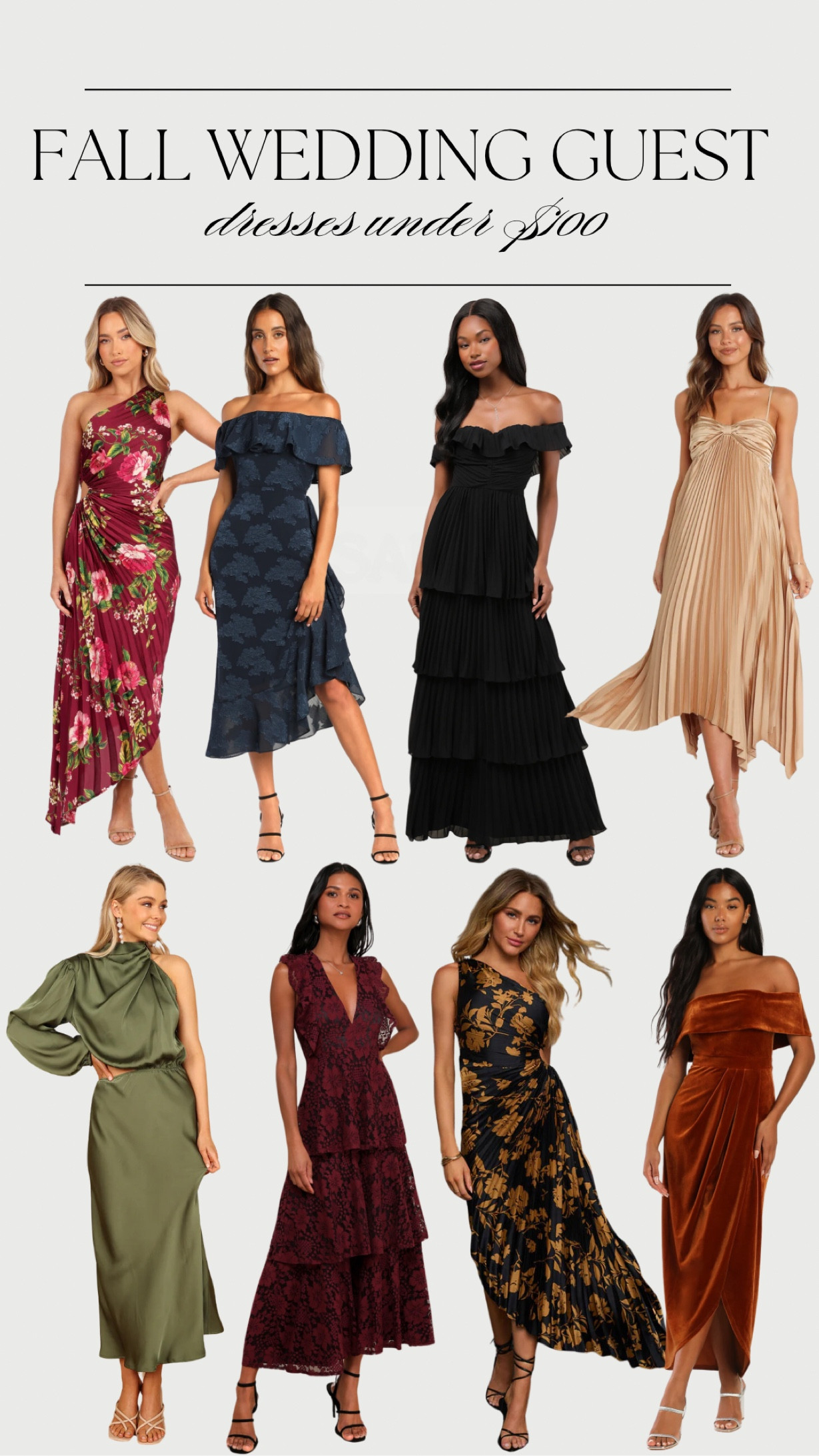 Some of my favorite fall wedding guest dresses under $100!!

Fall Wedding Dresses, Autumn Guest Dress, Boho Fall Dresses, Long Sleeve Wedding Guest, Midi Fall Dresses, Rustic Wedding Outfit, Elegant Fall Attire, Fall Color Palette, Floral Fall Dress, Layered Wedding Look, Plus Size Fall Dress, Vintage Wedding Guest, Cozy Wedding Outfit

#LTKWedding #LTKFindsUnder100 #LTKFallSale
