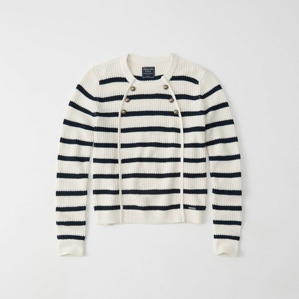 Button-Front Sweater | Abercrombie & Fitch US & UK