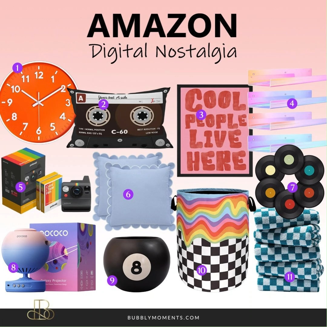 Love retro style? These Digital Nostalgia finds bring classic designs and modern charm together. From home décor to unique everyday items, this collection is full of fun and timeless pieces. Whether you're updating your space or looking for a thoughtful gift, you'll find great ideas here. Browse the collection, save your favorites, and check back for more trending finds. Follow for more stylish home, lifestyle, and everyday products you'll love.
#LTKHome #LTKStyle #LTKFinds #AmazonFinds #DigitalNostalgia #RetroStyle #VintageInspired #HomeDecor #HomeInspo #CozyHome #RetroDecor #ClassicStyle #TimelessDesign #Lifestyle #GiftIdeas #TrendingFinds #ShopTheLook #EverydayFavorites #MustHaveFinds 

 