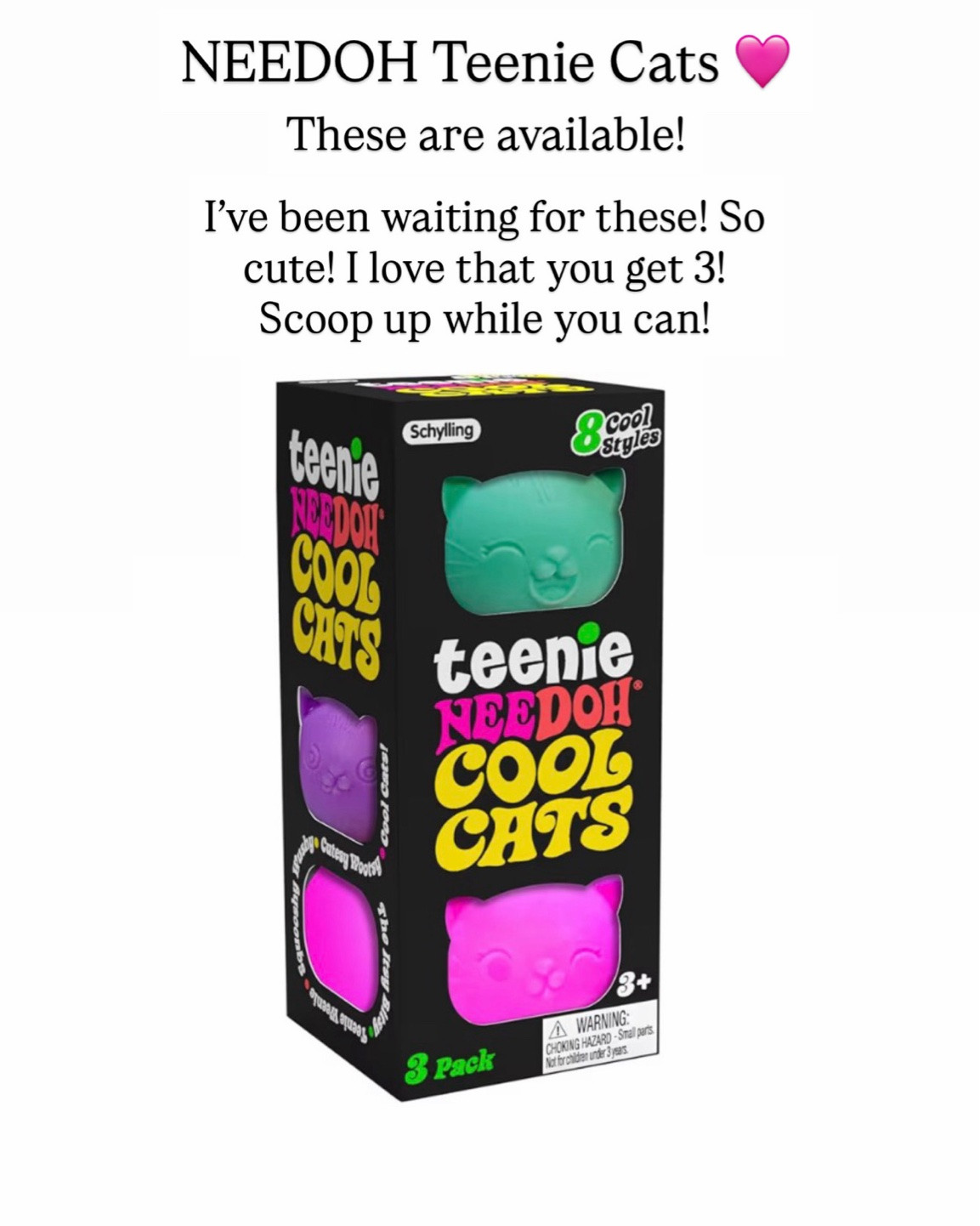 Cutest NEEDOH TEENIE COOL CATS are available! Sharing a few others I’ve found, too!

#LTKKids