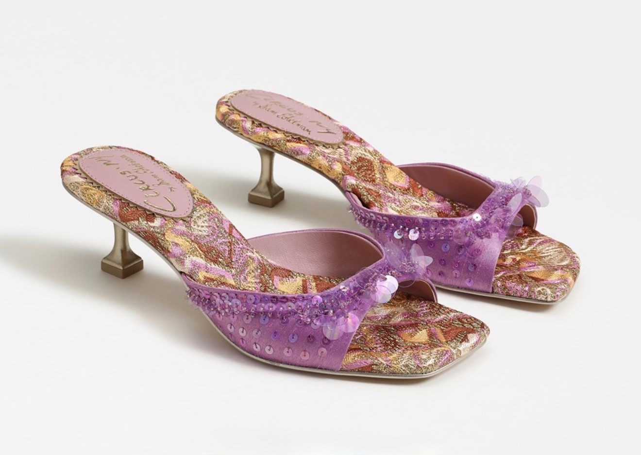 Juliana Kitten Heel Mule

Add some flair to your night out with the Juliana mule. Adorned with eye-catching jeweled accents, this shoe combines glamour with comfort. The low heel and slip-on entry makes it a stylish yet practical choice for any occasion.

#LTKWorkwear #LTKSeasonal #LTKWedding