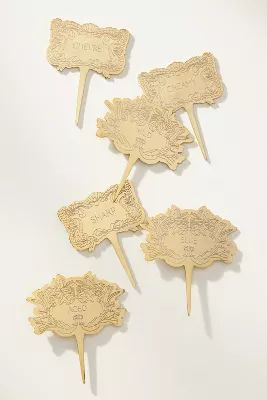 Orelia Cheese Markers, Set of 6 | Anthropologie (US)