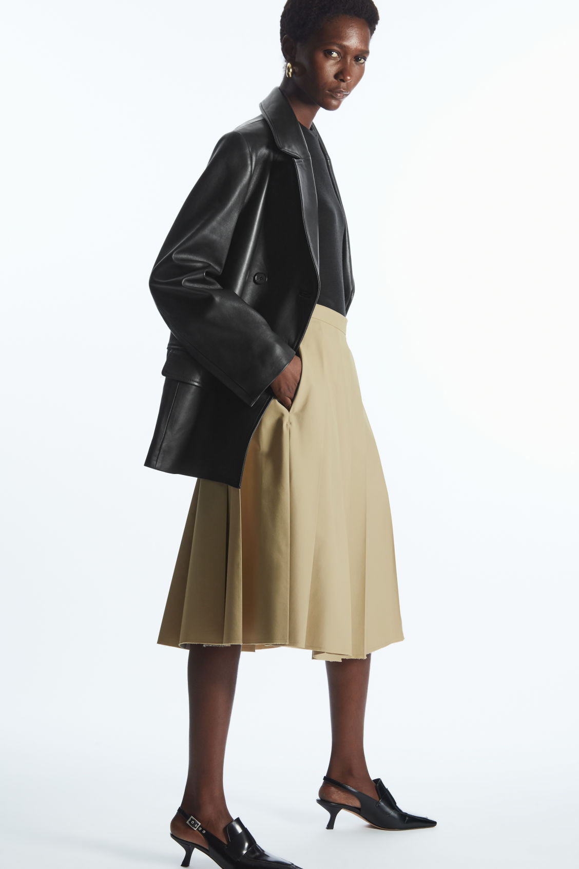 A-LINE PLEATED SKIRT | COS UK