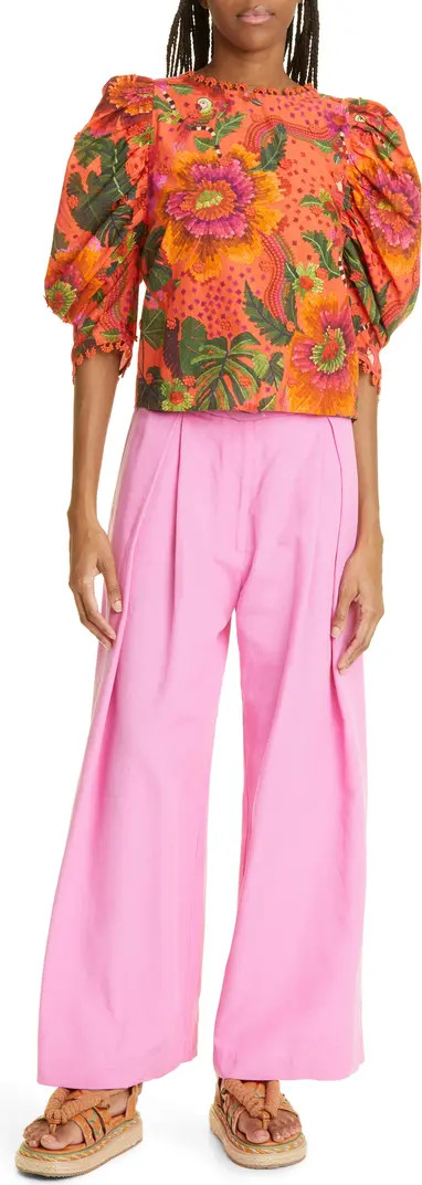 Blooming Garden Cotton Blouse | Nordstrom