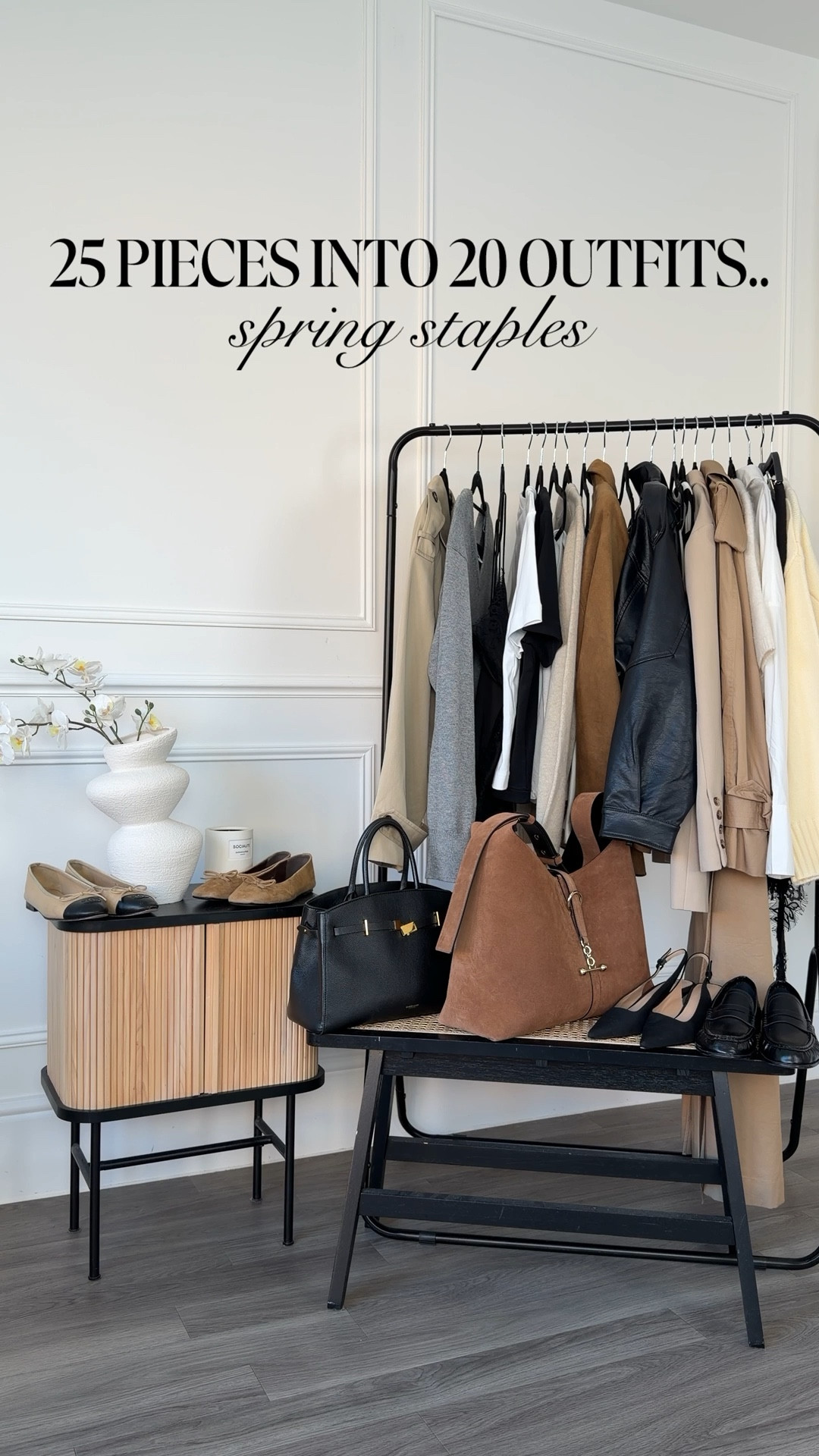 25 pieces into 20 outfits 🤍 spring staples I’ll be wearing on repeat 🧥

Spring capsule wardrobe, spring outfit, spring fashion, spring style #springoutfit #springfashion 

#LTKstyletip #LTKspring #LTKuk