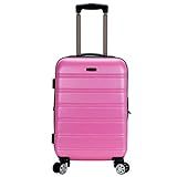 Melbourne Hardside Expandable Spinner Wheel Luggage, Pink, Carry-On 20-Inch | Amazon (US)