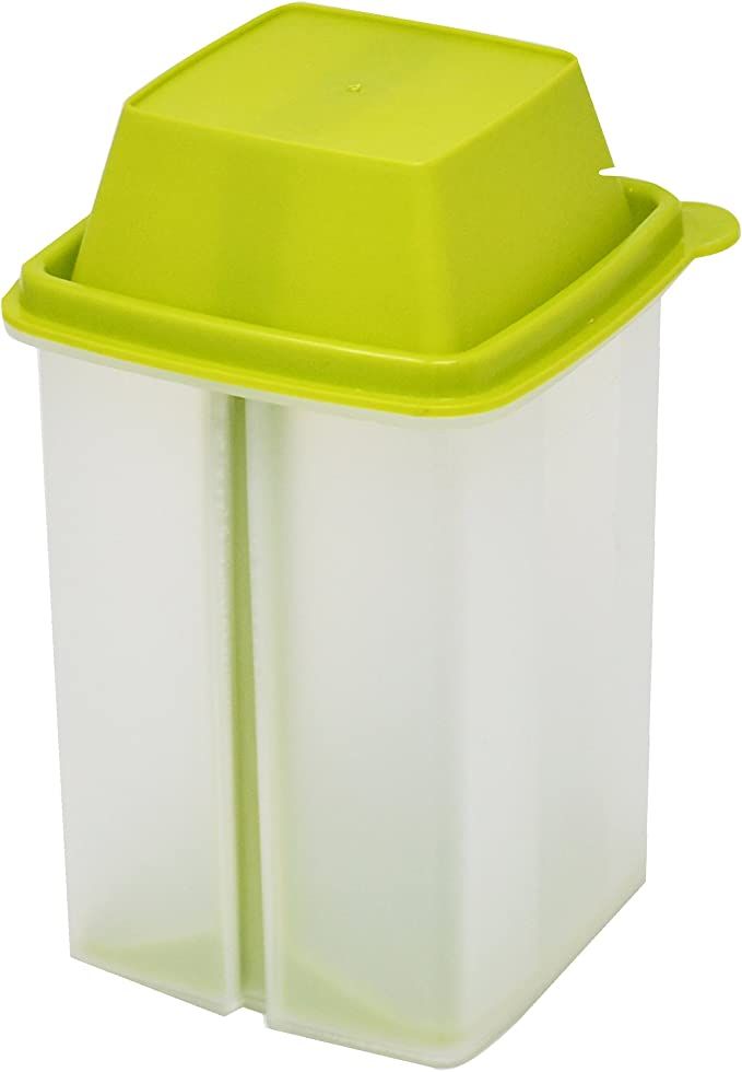 Pickle Storage Container with Strainer Insert, Food Saver (Green Lid) - by Home-X | Amazon (US)