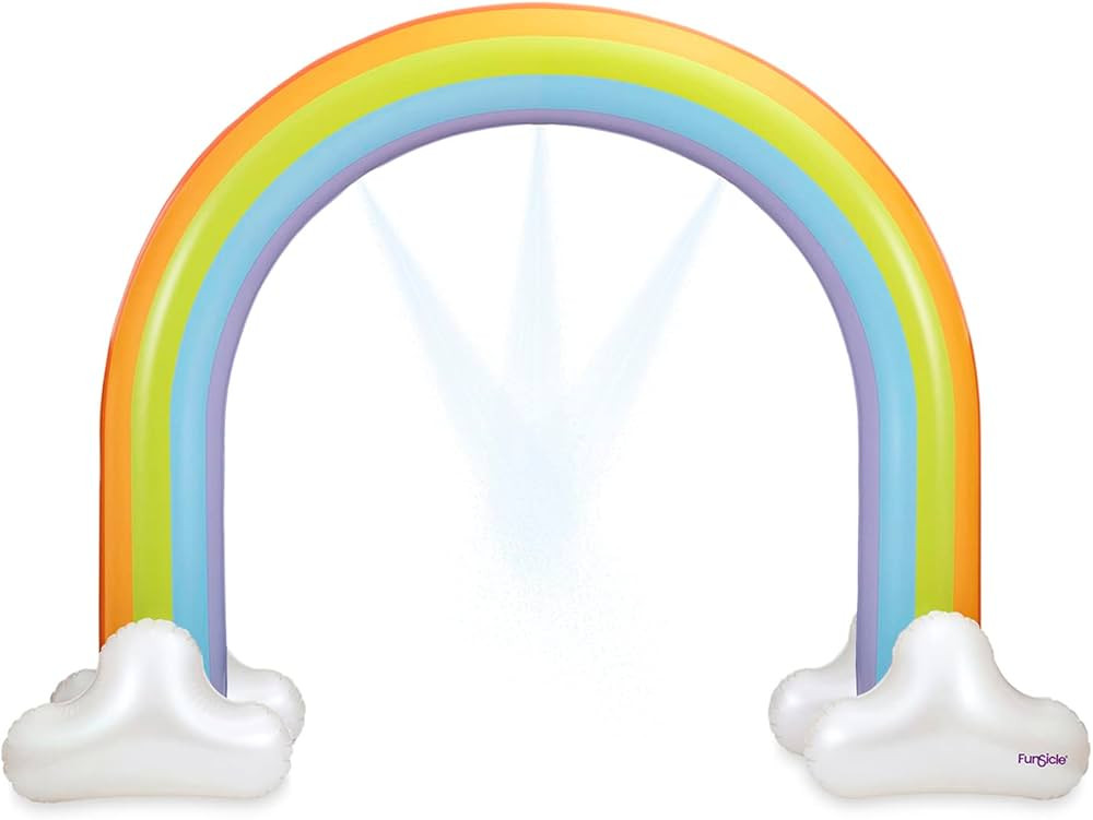 Funsicle 8 ft Inflatable Over the Rainbow Kids Outdoor Sprinkler | Amazon (US)