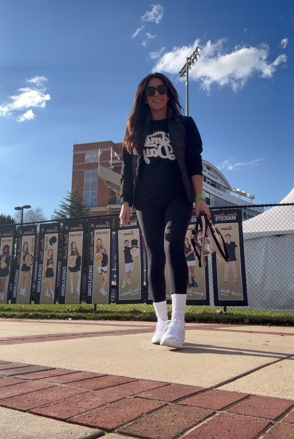 What I’m wearing to College GameDay! 

#LTKfitnessgoals #LTKActive #LTKdayinmylife