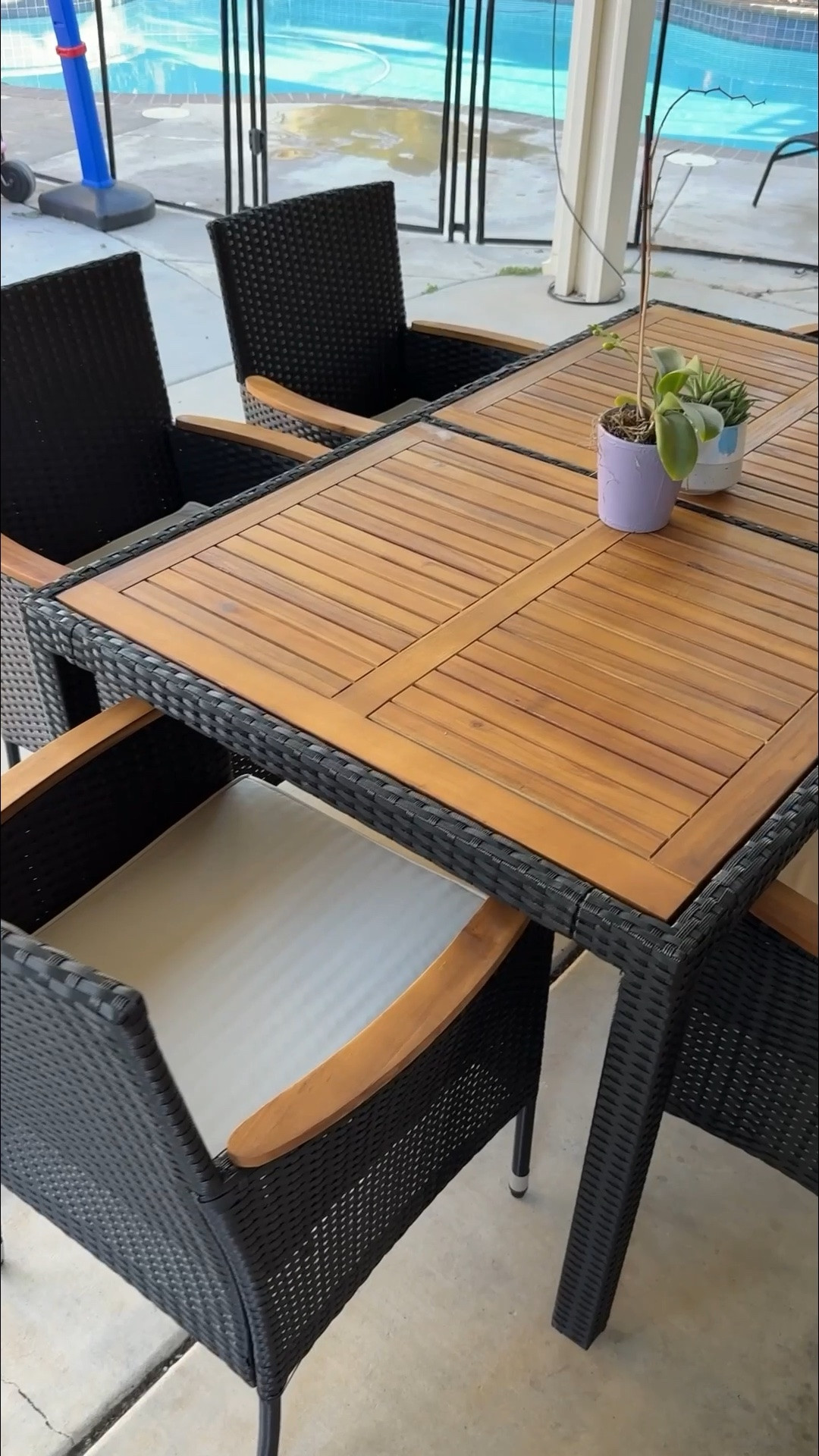 Just got this patio set put together and I’m obsessed! 🤍 It completely transformed our outdoor space and looks so much more expensive than it was. Now we just need to add a few finishing touches and enjoy some summer evenings out here! ☀️✨

#PatioRefresh #OutdoorLiving #AmazonFinds #PatioFurniture #BackyardMakeover #OutdoorDining #SummerHome #HomeFinds #AmazonHome #PatioInspo

#LTKHome