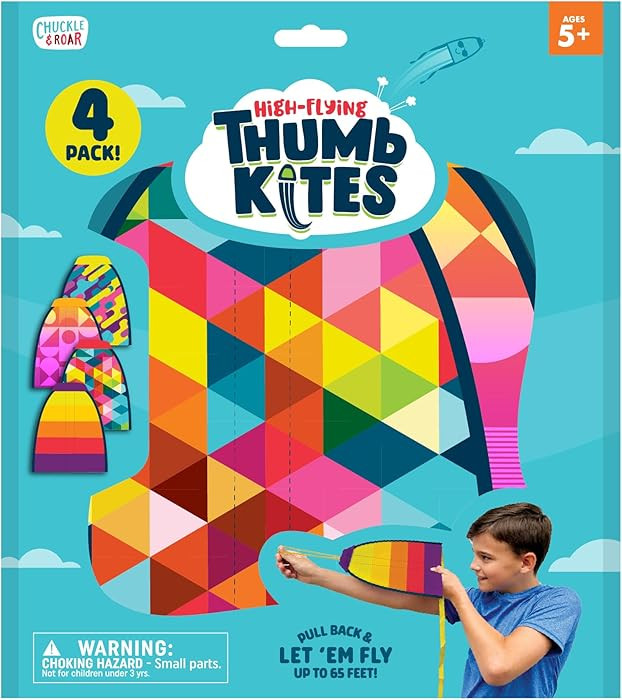 Chuckle & Roar - Thumb Kites - Fun and Energetic Kite Launching - Launch Kites Using Your Thumb -... | Amazon (US)